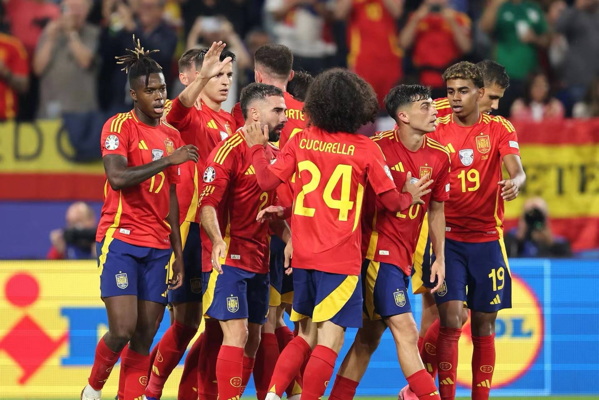 西班牙国家队在欧洲预选赛中获胜 西班牙国家队在欧洲预选赛中获胜