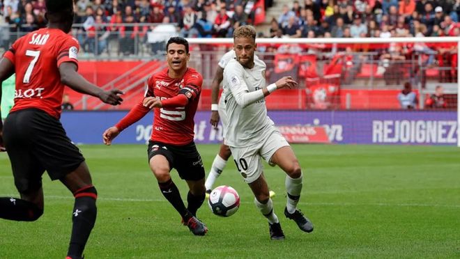 大巴黎击败雷恩,客场取得三分 大巴黎击败雷恩,客场取得三分